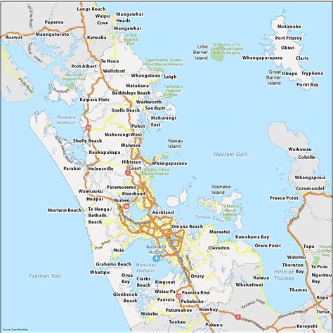 time in auckland map.